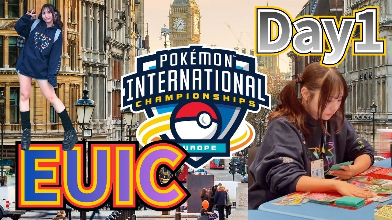 【EUIC Day1】ポケカ世界大会につながる超大型大会に行ってきた！会場Vlog