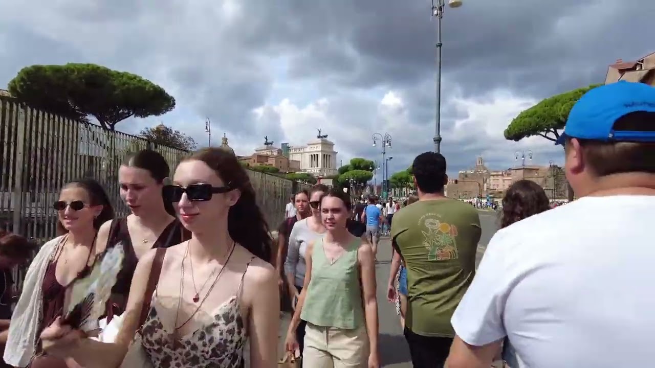 Rome Italy 2026, Rome is Overcrowded Right Now, Rome walking tour 4k 60fps