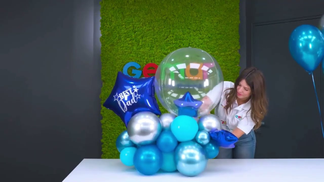 Father's Day Balloon Bouquet Arrangement
