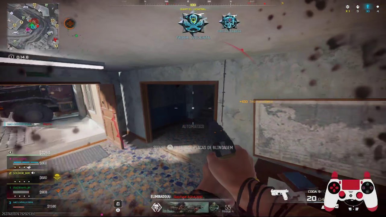 warzone com o SACI