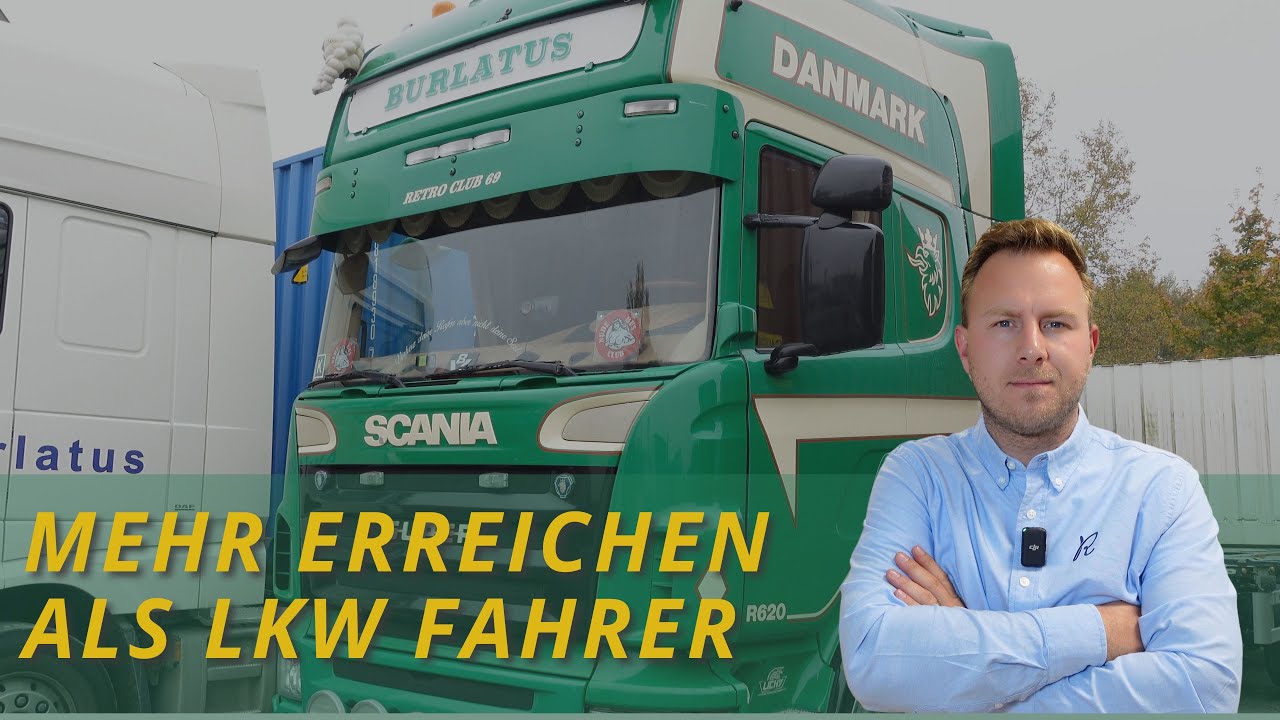 Karriere als LKW / Bus Fahrer... So kommst du runter vom Fahrersitz!