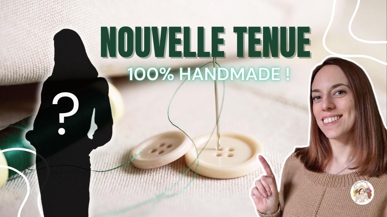 Chemisier, jean et pull sans manches : ma tenue 100% faite main | février 2026