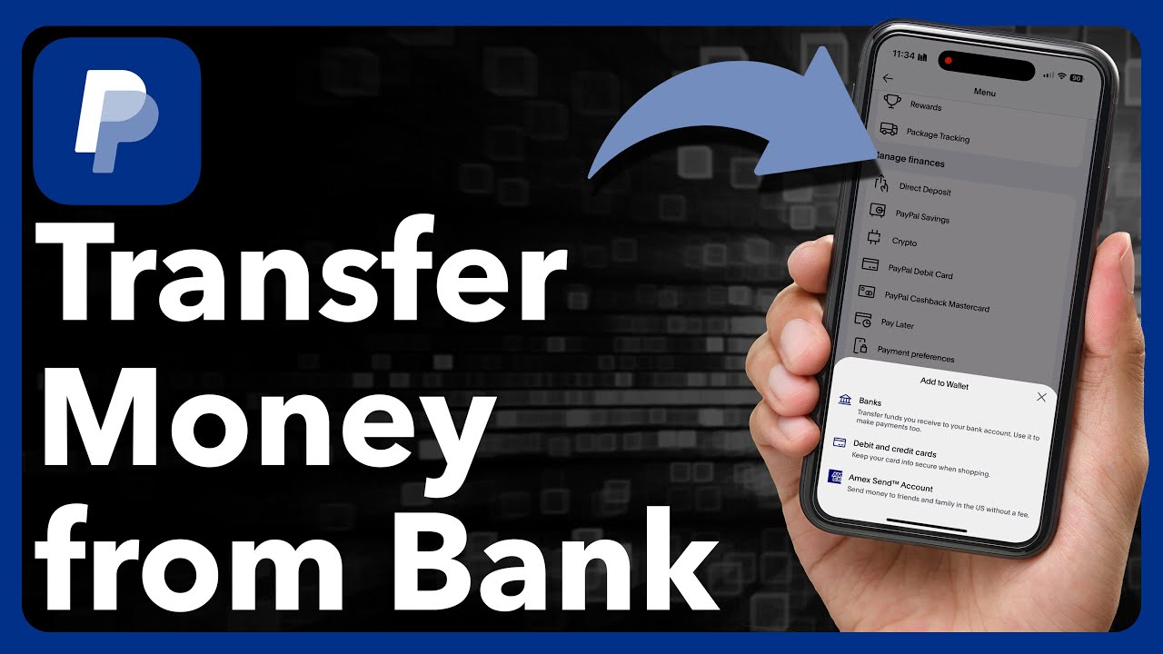 How To Transfer Money From Bank Account To PayPal