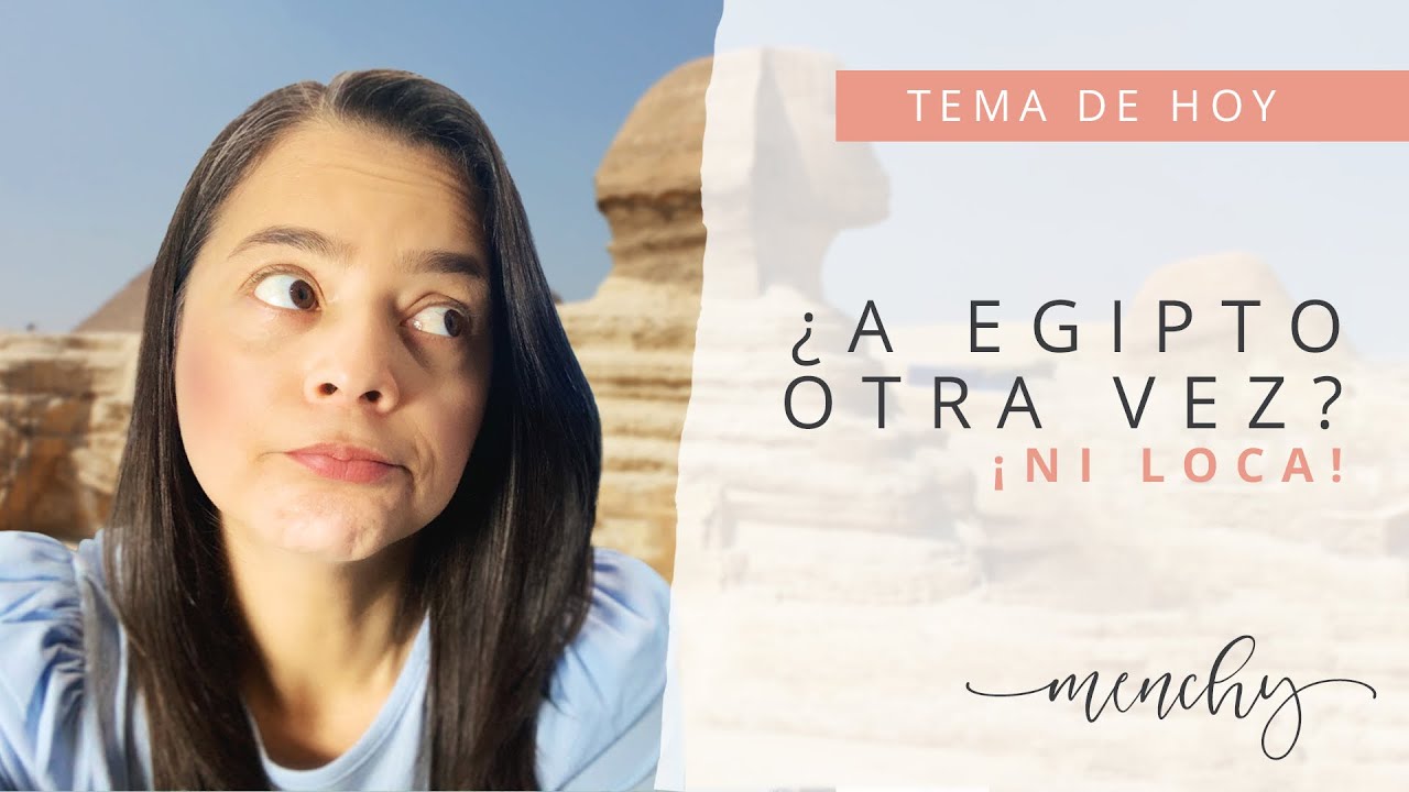 ¿A Egipto otra Vez? | Menchy Cruz| ¡Ni Loca!