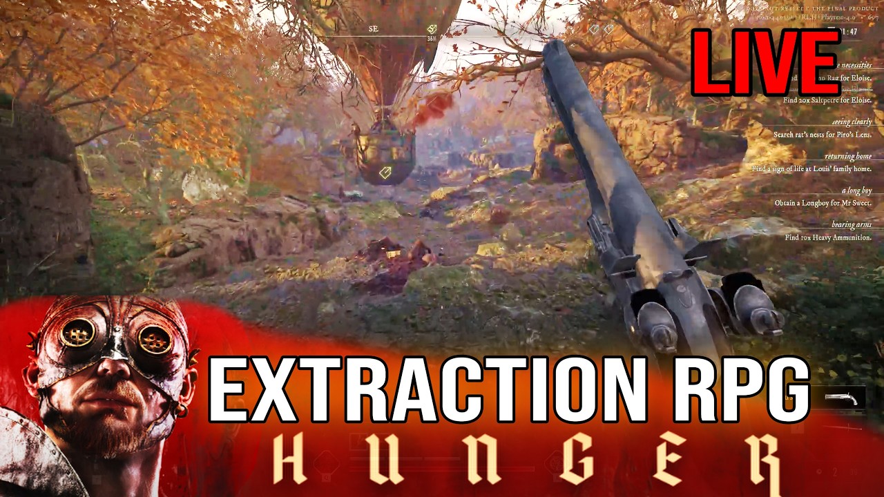 HUNGER First Stream VOD. Game is Awesome.