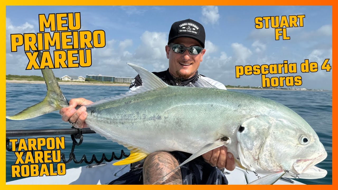 BRIGA INSANA COM TARPON GIGANTE/ ROBALO /XARÉU NA SUPERFÍCIE/ PESCARIA NO MAR/ TUDO NA MESMA PESCA