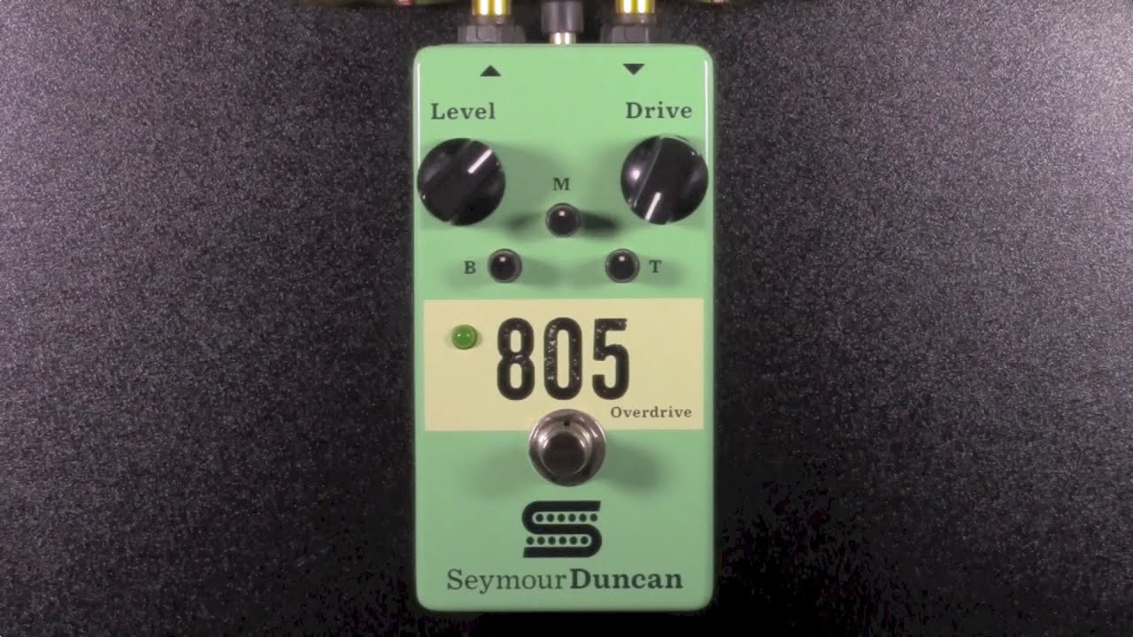 Seymour Duncan 805 Overdrive Review - BestGuitarEffects.com