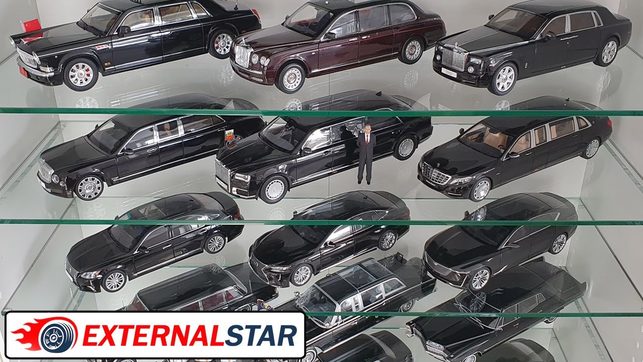 1:18 black limousines update February 2021