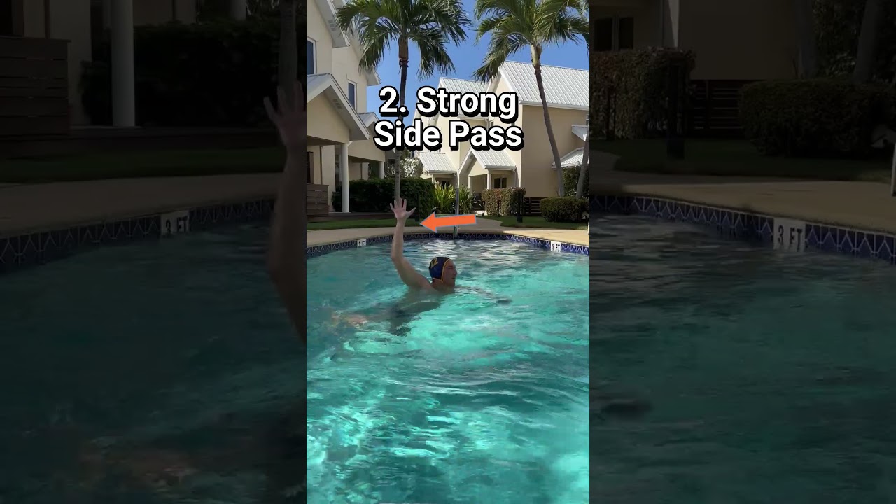 Where to pass the ball? #waterpoloworld #shorts