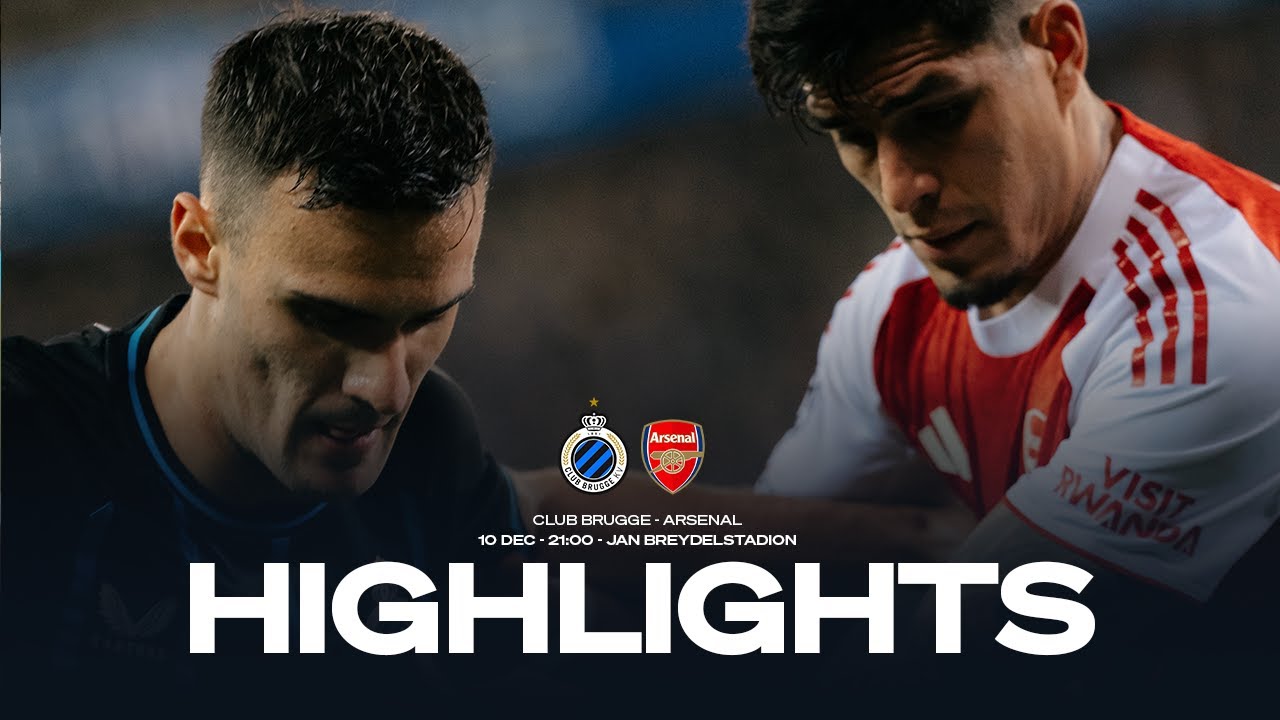 CLUB BRUGGE - ARSENAL | HIGHLIGHTS | 2025-2026