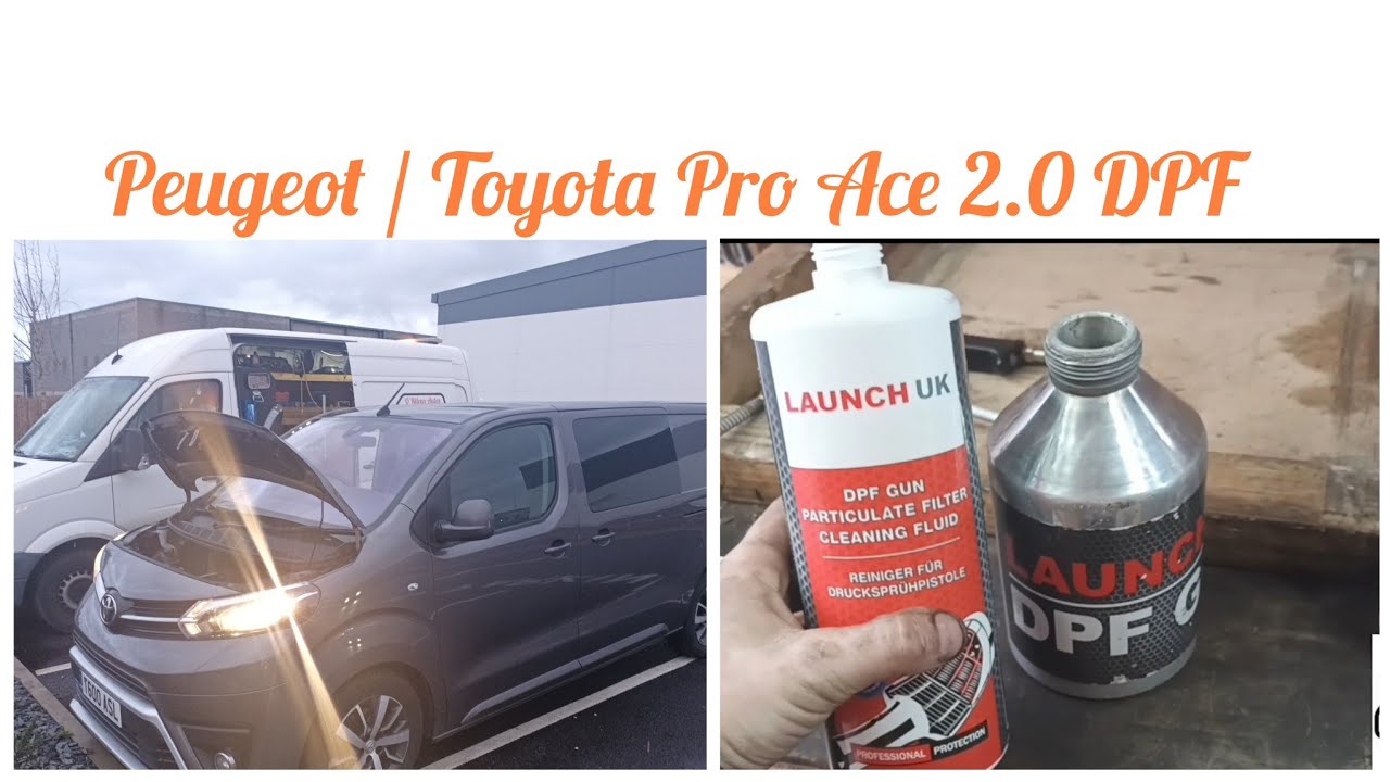 Toyota Pro Ace 2.0 P2463 P246C P24A4: обнаружена засоренность сажевого фильтра. Очистка сажевого ...