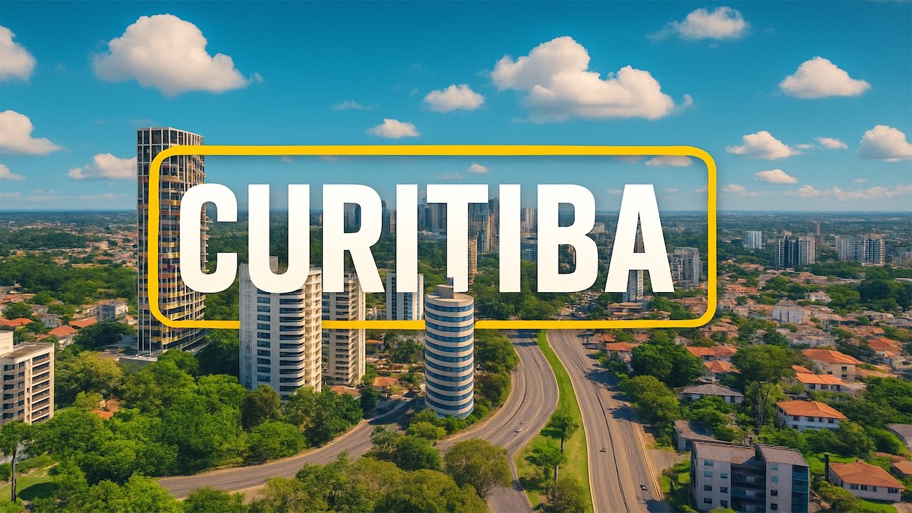Curitiba , Brazil 🇧🇷 | 4K Drone Footage (With Subtitles)