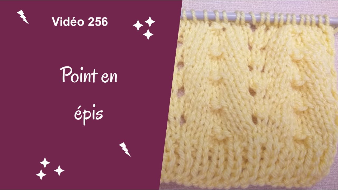 Point en épis vidéo 256