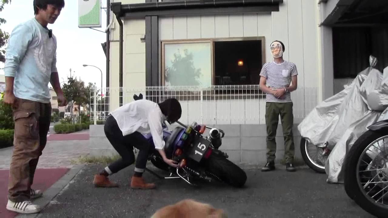 教習車が重い！彼女は倒れたバイクを起こせるようになるのか！？
