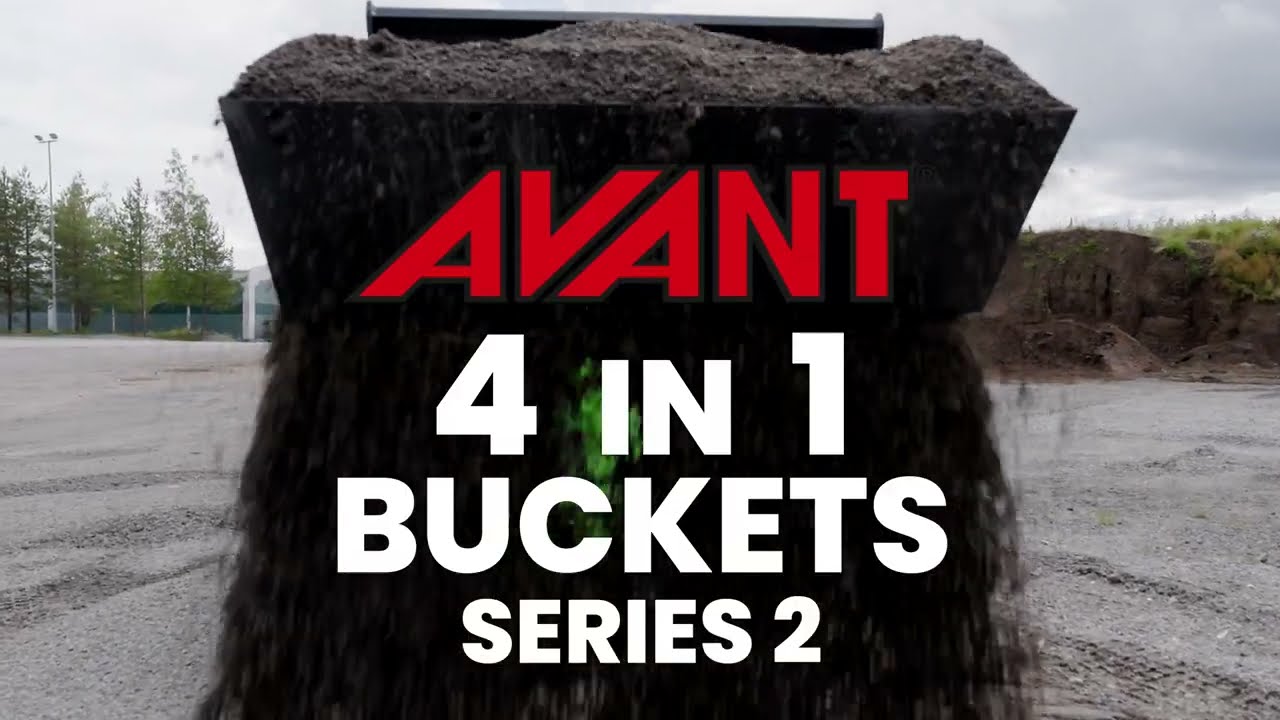 New 4-in-1 bucket!