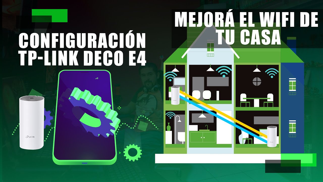 Tecnologia Mesh o malla con Tp-link Deco E4 ( Instalación y Configuración)