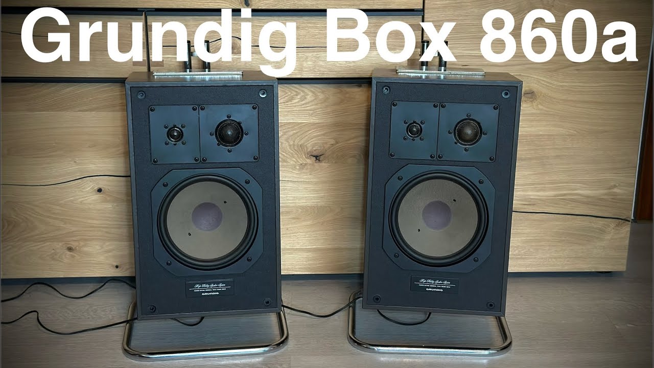 Grundig Box 860a speaker demo