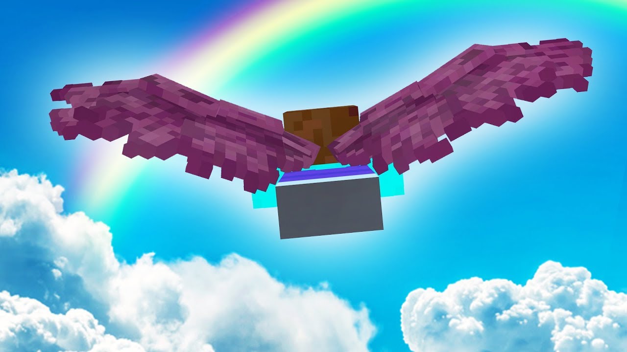 EPICKIE SKRZYDŁA W MINECRAFT!