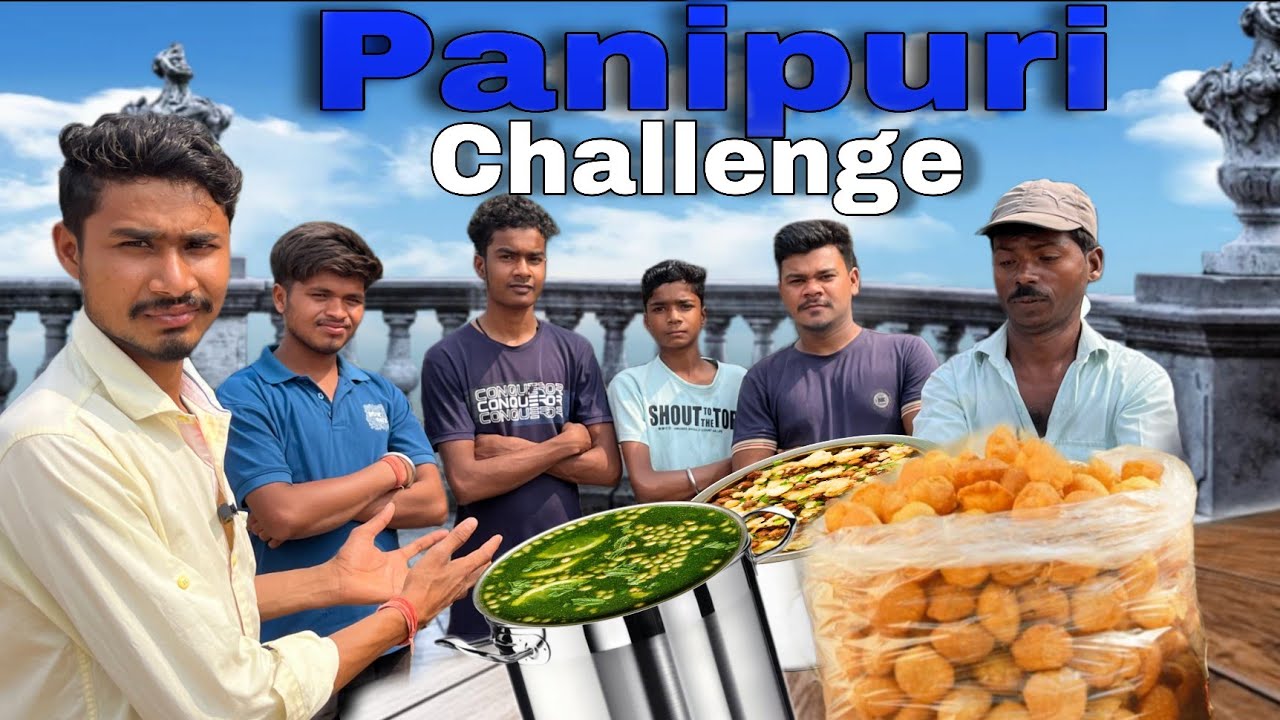 Panipuri Challenge With Teammates 🤤 | Crazy Reaction 😱 कौन खाएगा सबसे ज्यादा?