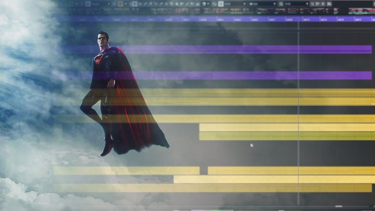 MIDI Mockup: Hans Sketchbook / Man Of Steel Suite [HZ]