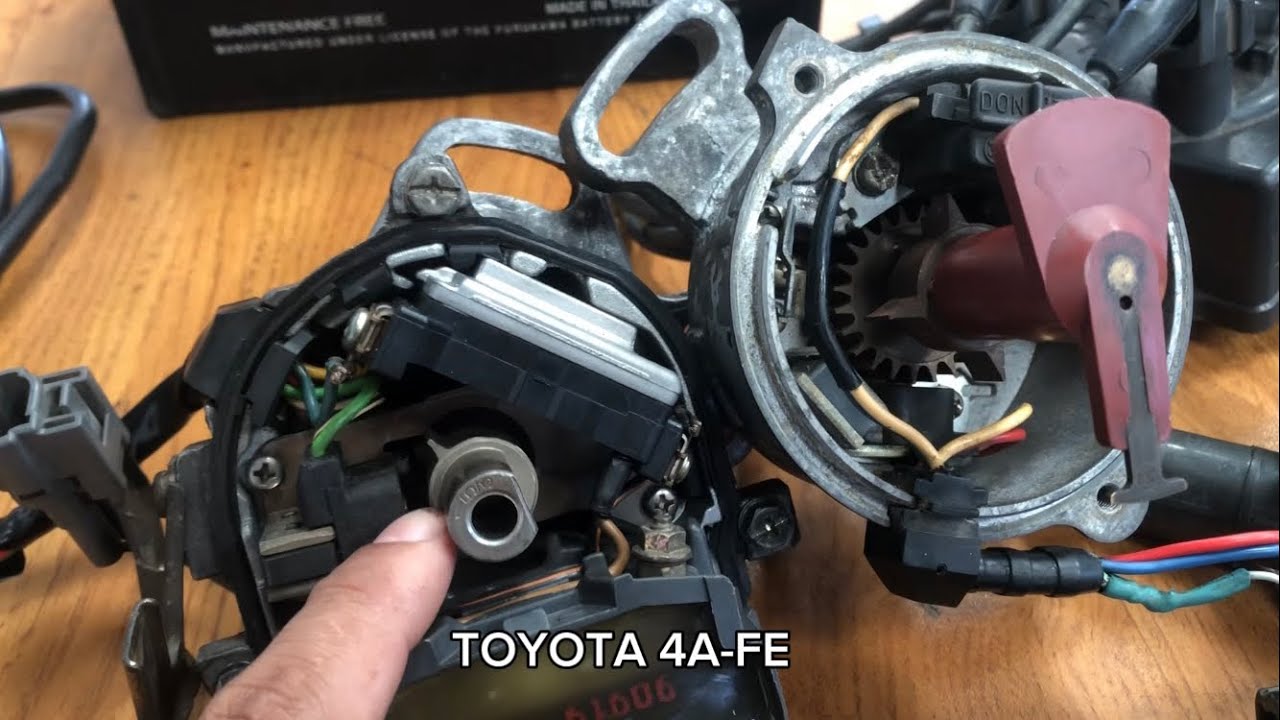 การต่อวงจรจุดระเบิด TOYOTA 4A-FE