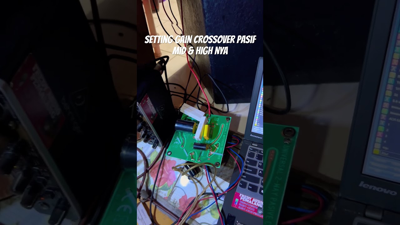 Proses Tuning Crossover Pasif Untuk Monitor SR