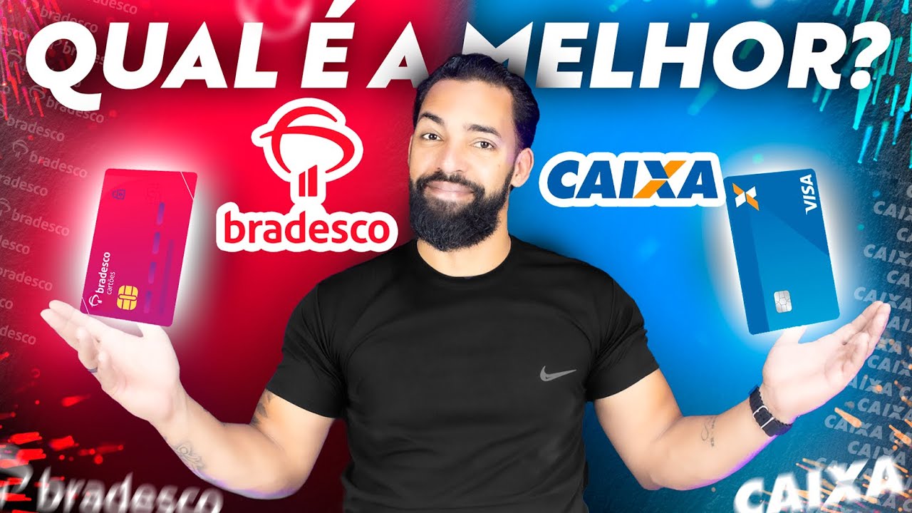 Bradesco OU Caixa QUAL A MELHOR CONTA DIGITAL ?