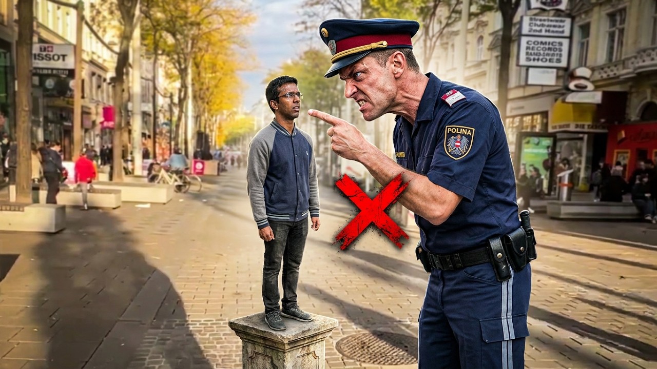 We Pretended to Be Statues in Vienna… Gone Wrong!