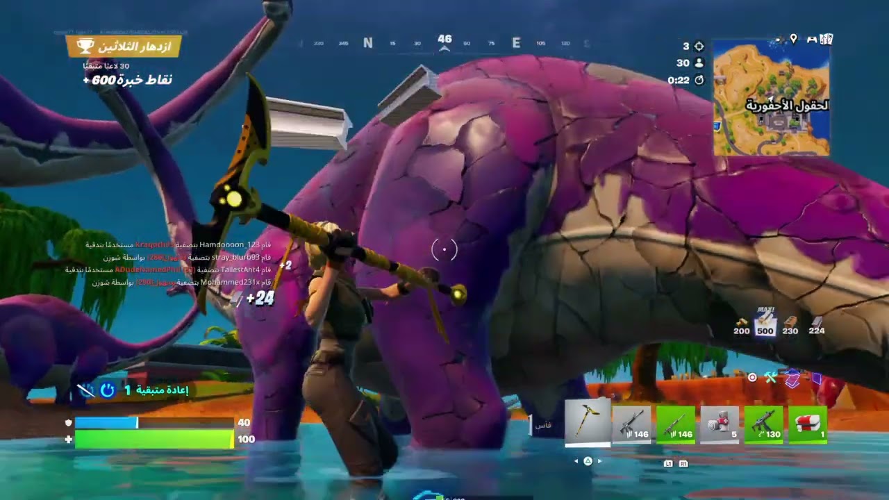 لعبت Fortnite