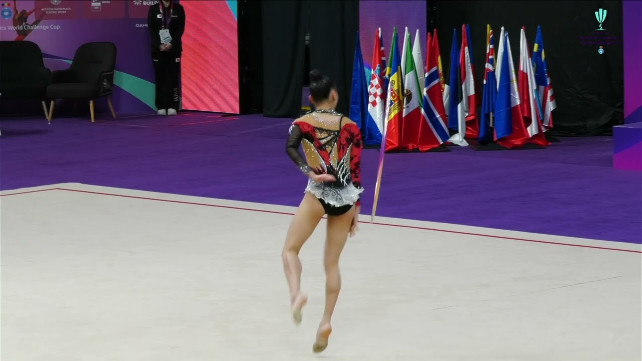 JPN SHIMASAKI Momo Hoop Seniors FIG RG WCCup Cluj Napoca 2025