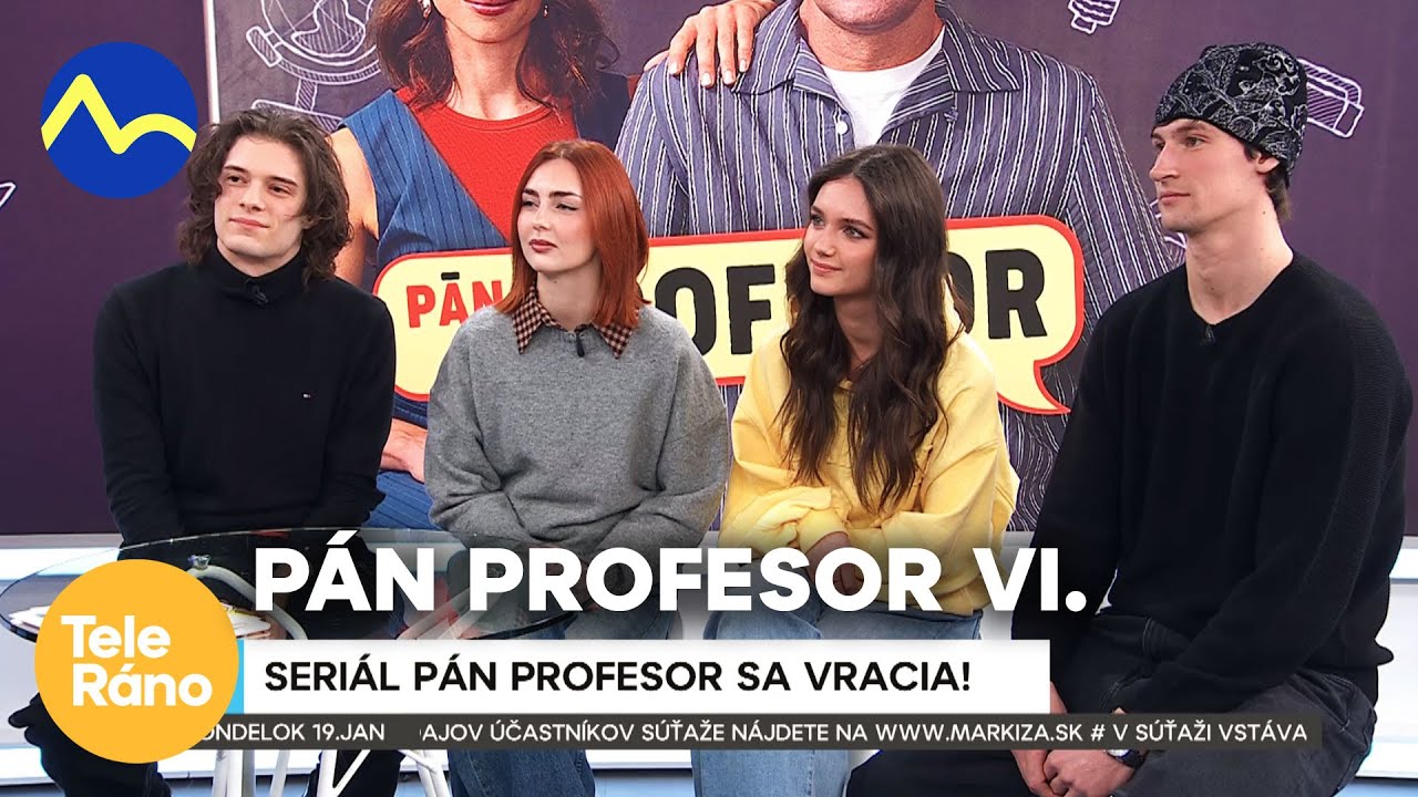 Nová séria Pán profesor: herci v 6. sérii | Teleráno
