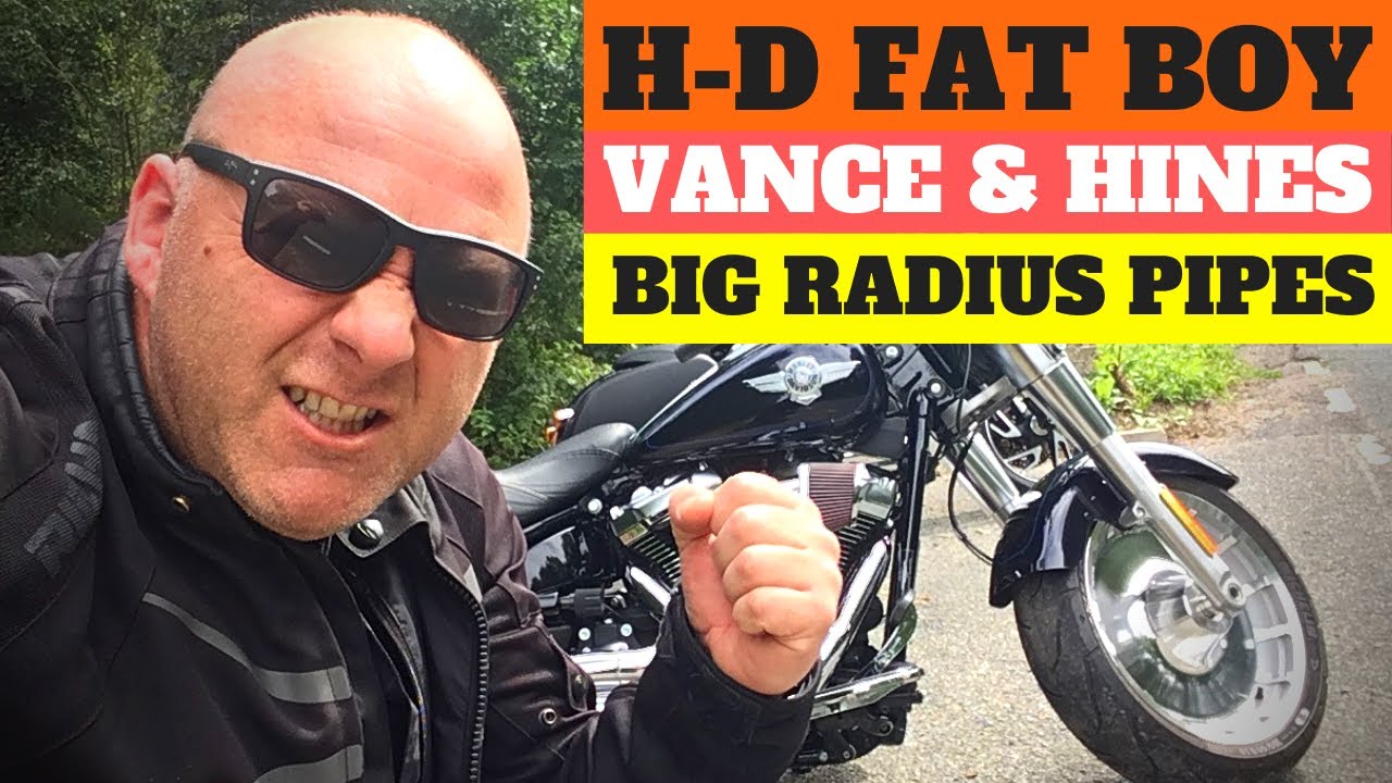 H-D Sport Glide Battle | Fat Boy | V&H Big Radius Exhausts