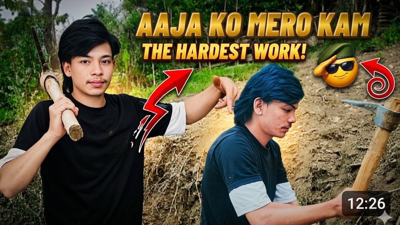 Aaja ko mero Kam hoi sathi haru 😀☺️