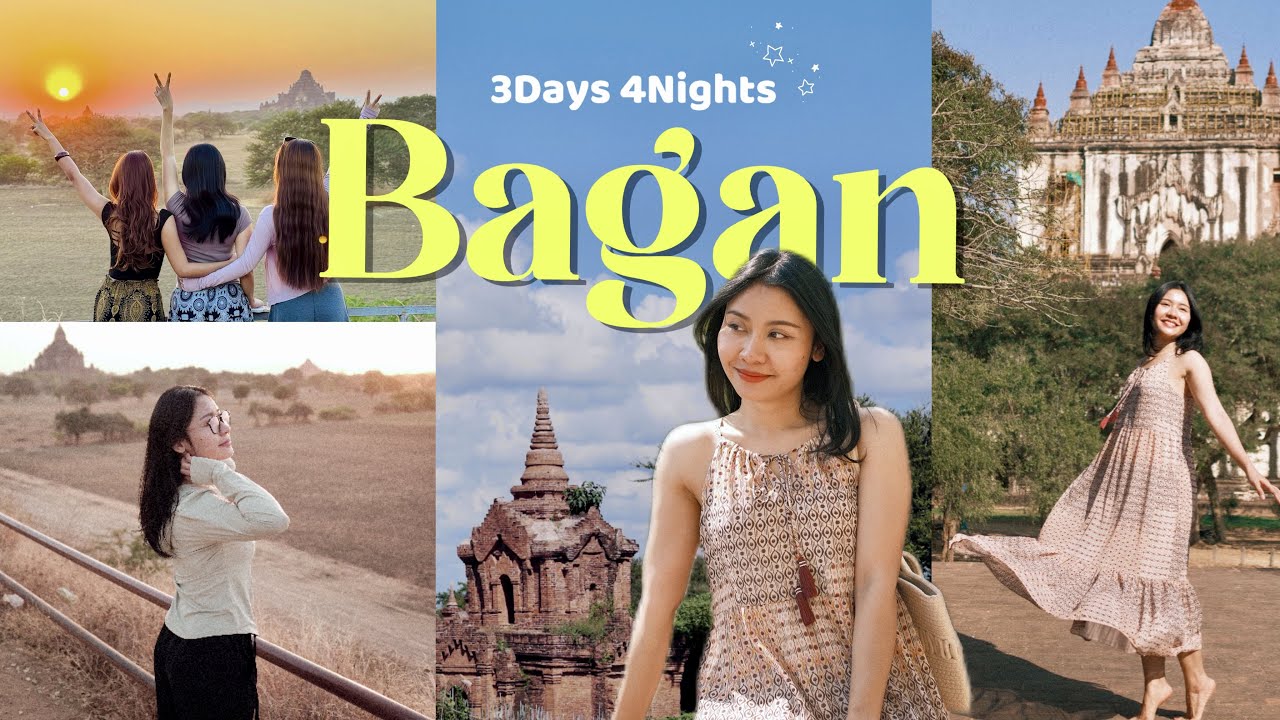 Bagan Vlog 🛕 Exploring Historic Bagan with Friends