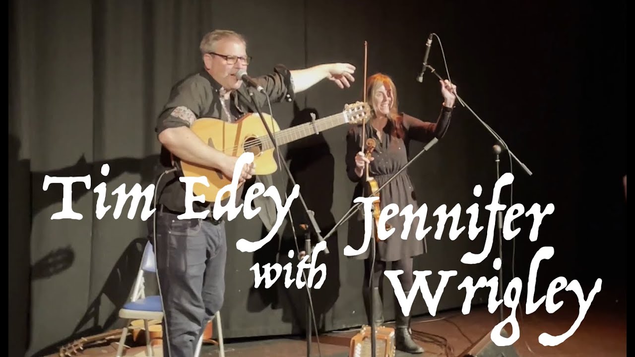 Tim Edey with Jennifer Wrigley at the Courtyard Theatre, Hereford, UK on 29th Oct 2022