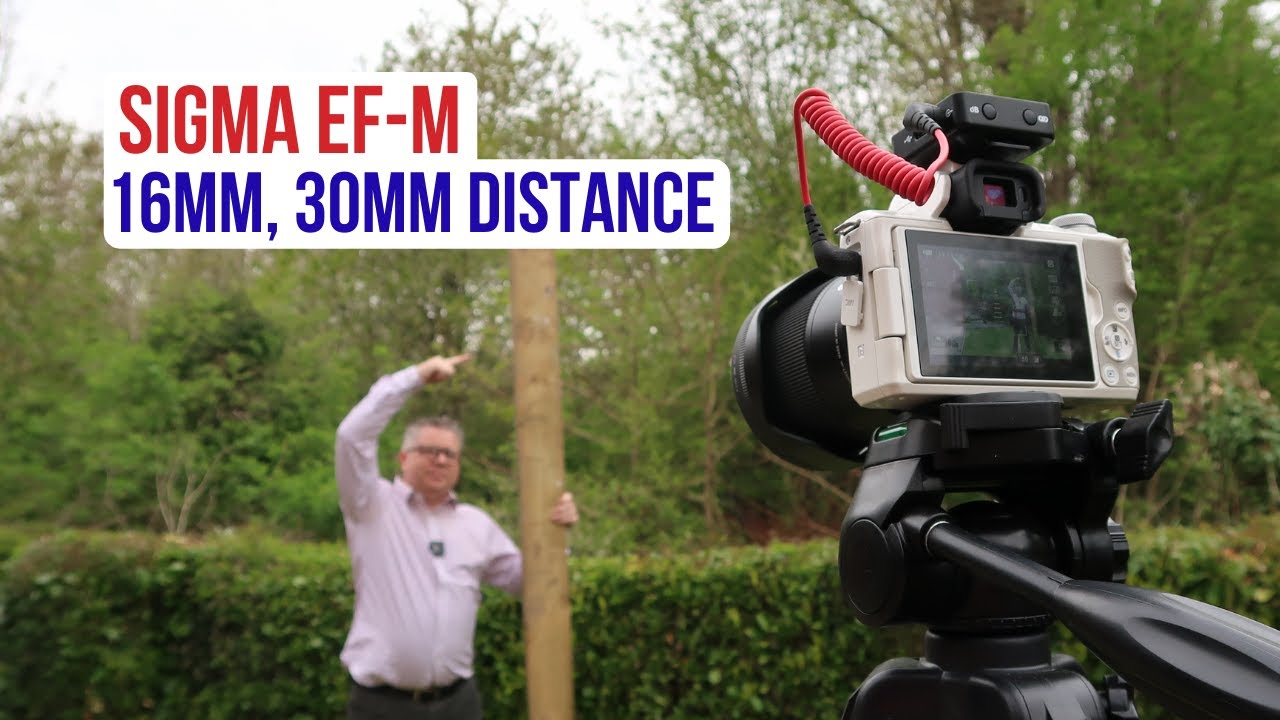 Canon M50 with Sigma 16mm & 30mm Distance Question Answered | Canon EF-M lenses | Roving Chestnut