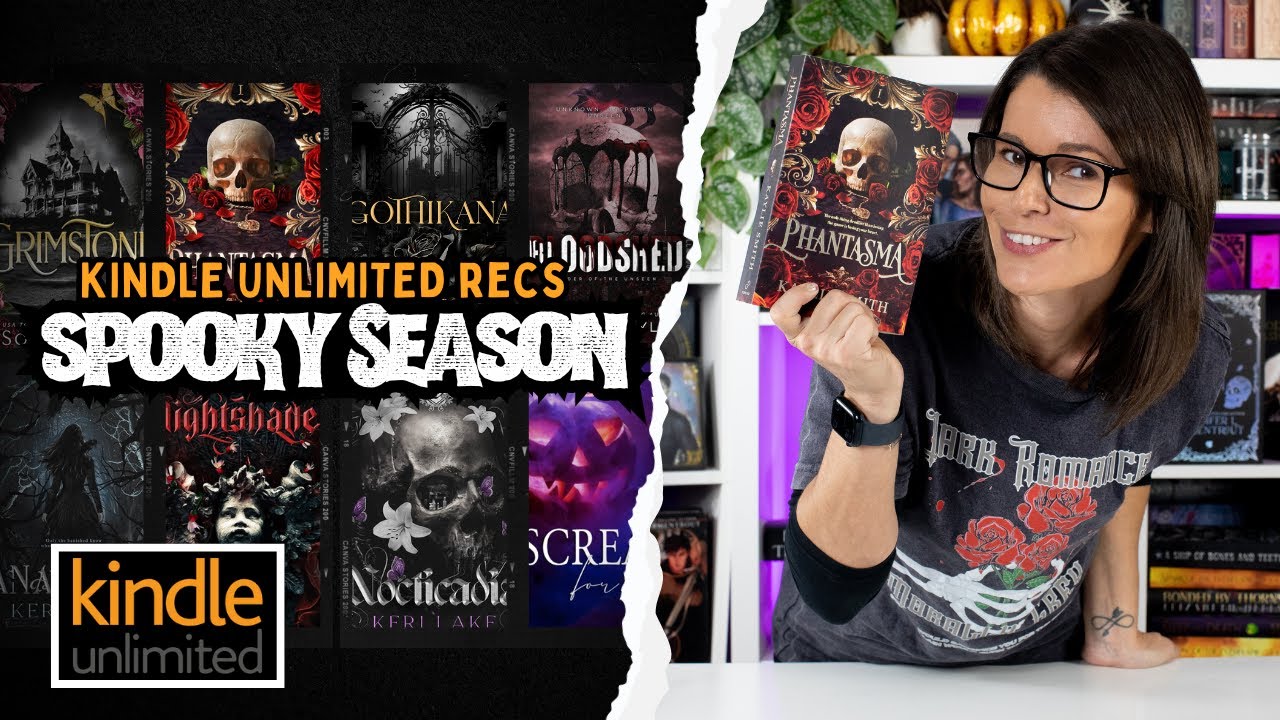 Spooky Season Reads on Kindle Unlimited 👻📚 // Must-Read Books This Halloween: Spine-Tingling Romance