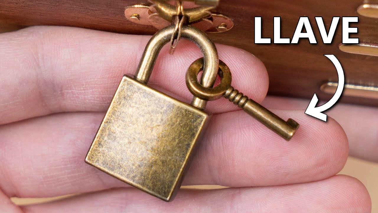 S&Oacute;LO ESA LLAVE ABRE EL CANDADO &iquest;C&Oacute;MO LO HAR&Iacute;AS?