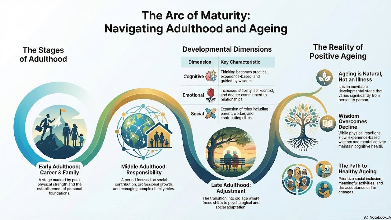 The Arc of Maturity: Adulthood and Ageing