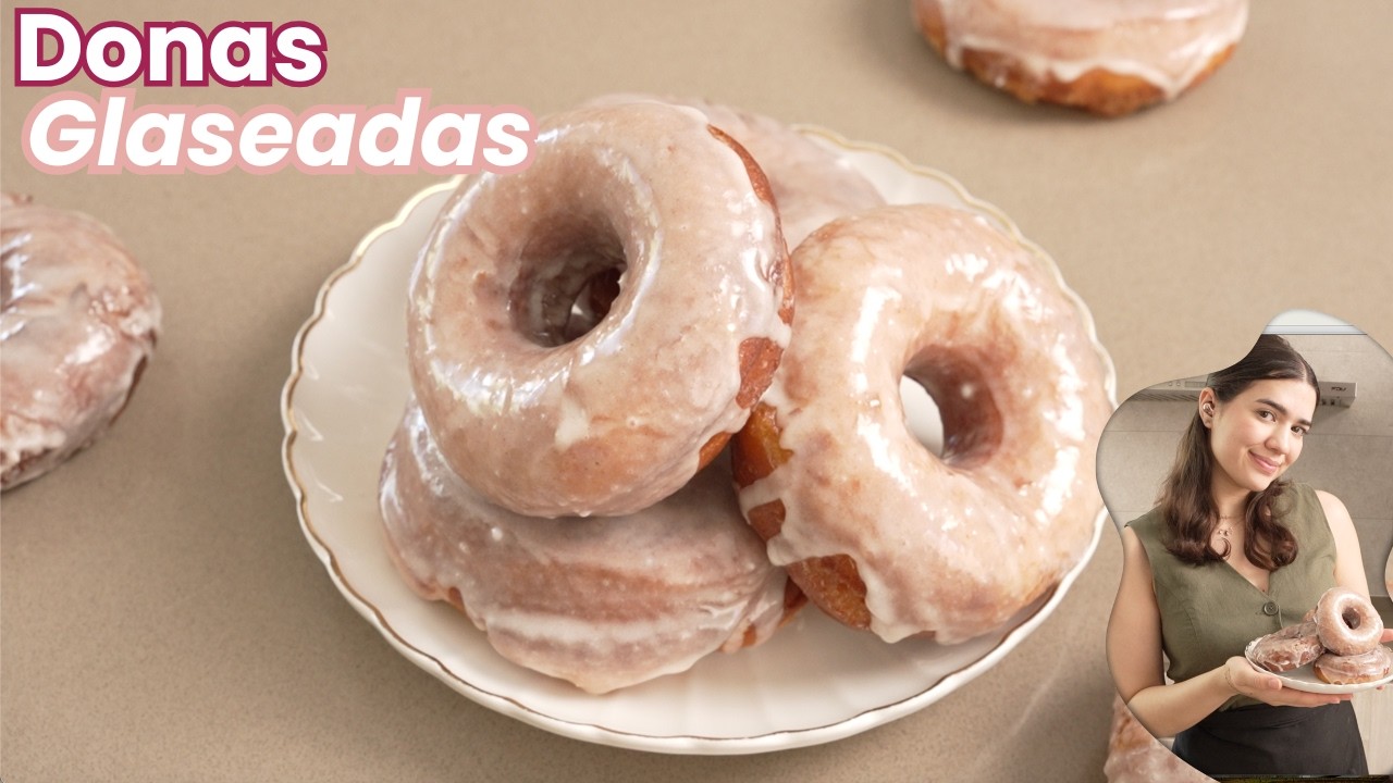 Donas Glaseadas | Doradas y Aireadas | Piu Dolce con Andrea