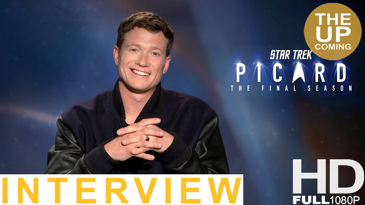 Ed Speleers on Star Trek: Picard season 3, Patrick Stewart