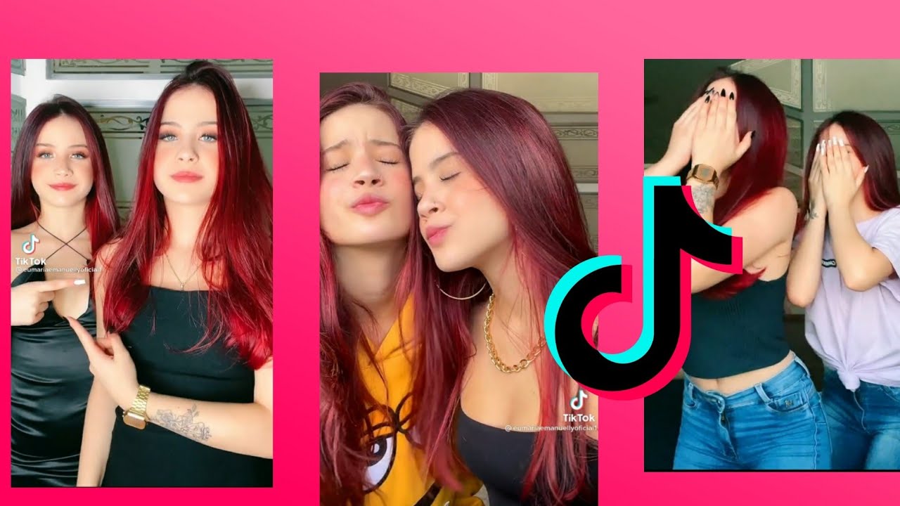 TIK TOK DAS GÊMEAS MARIA NICOLLY E MARIA EMANUELLY .