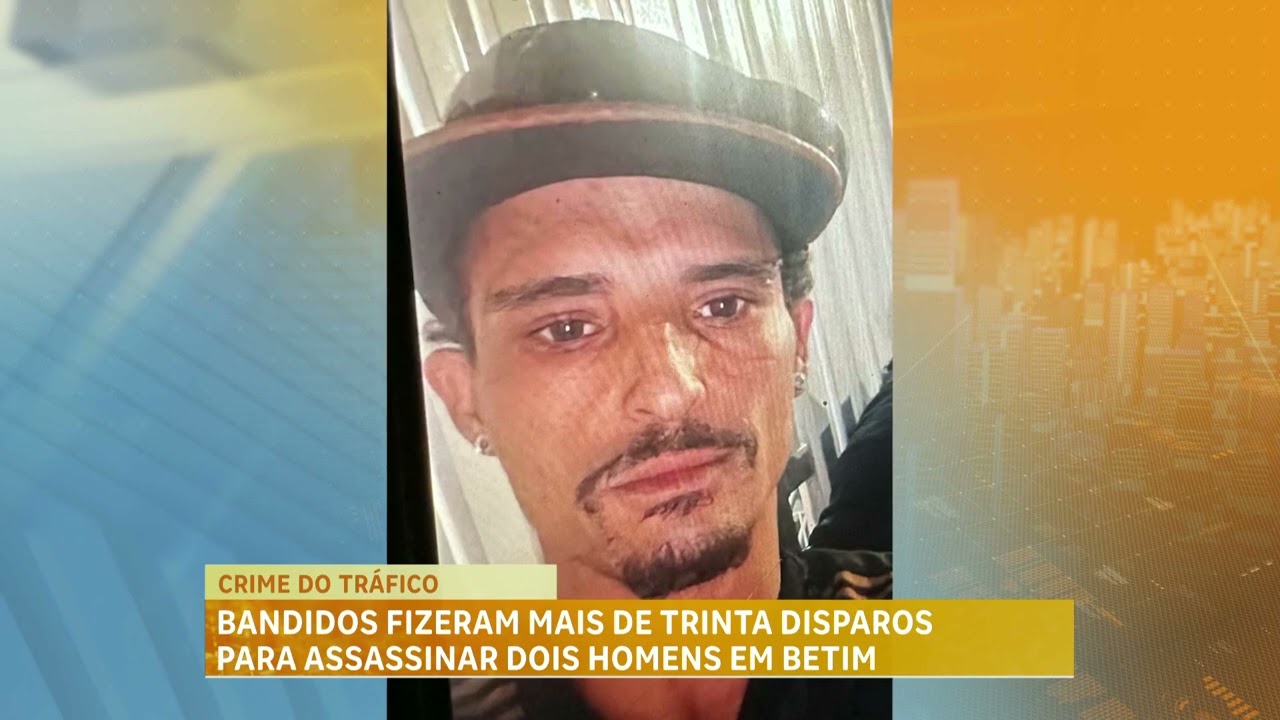 Polícia investiga assassinato de dois homens com mais de 30 tiros em Betim (MG)