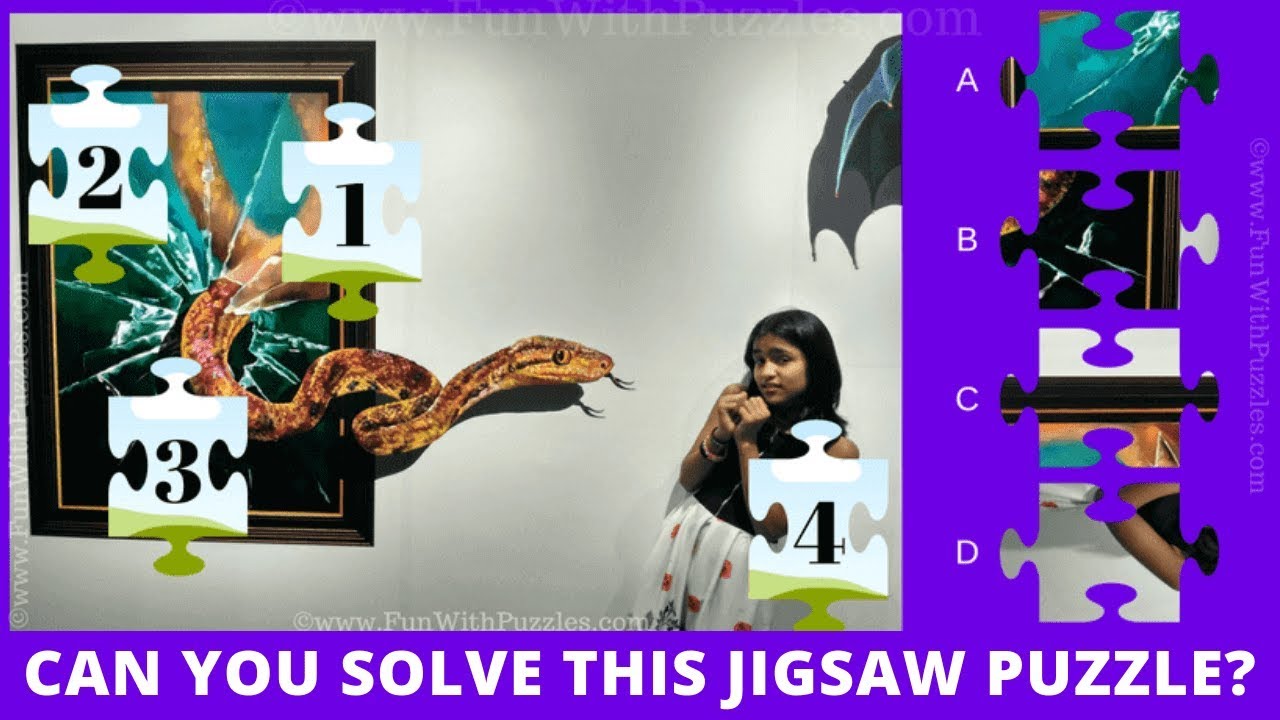 Missing Pieces Jigsaw Puzzles | Easy #Jigsaw #Puzzles | Visual IQ Test