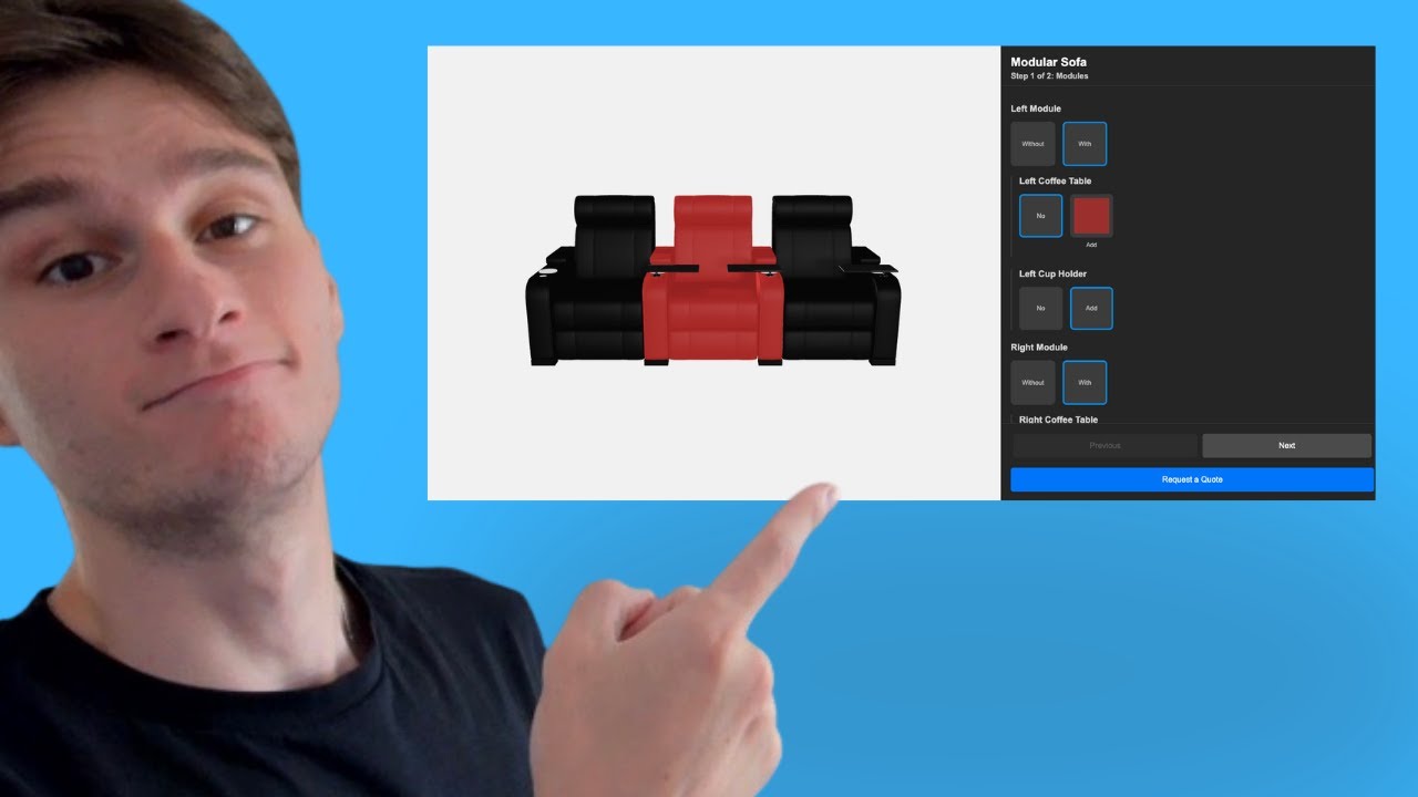 How to build a 3D Product Configurator with Playcanvas in 23 minutes