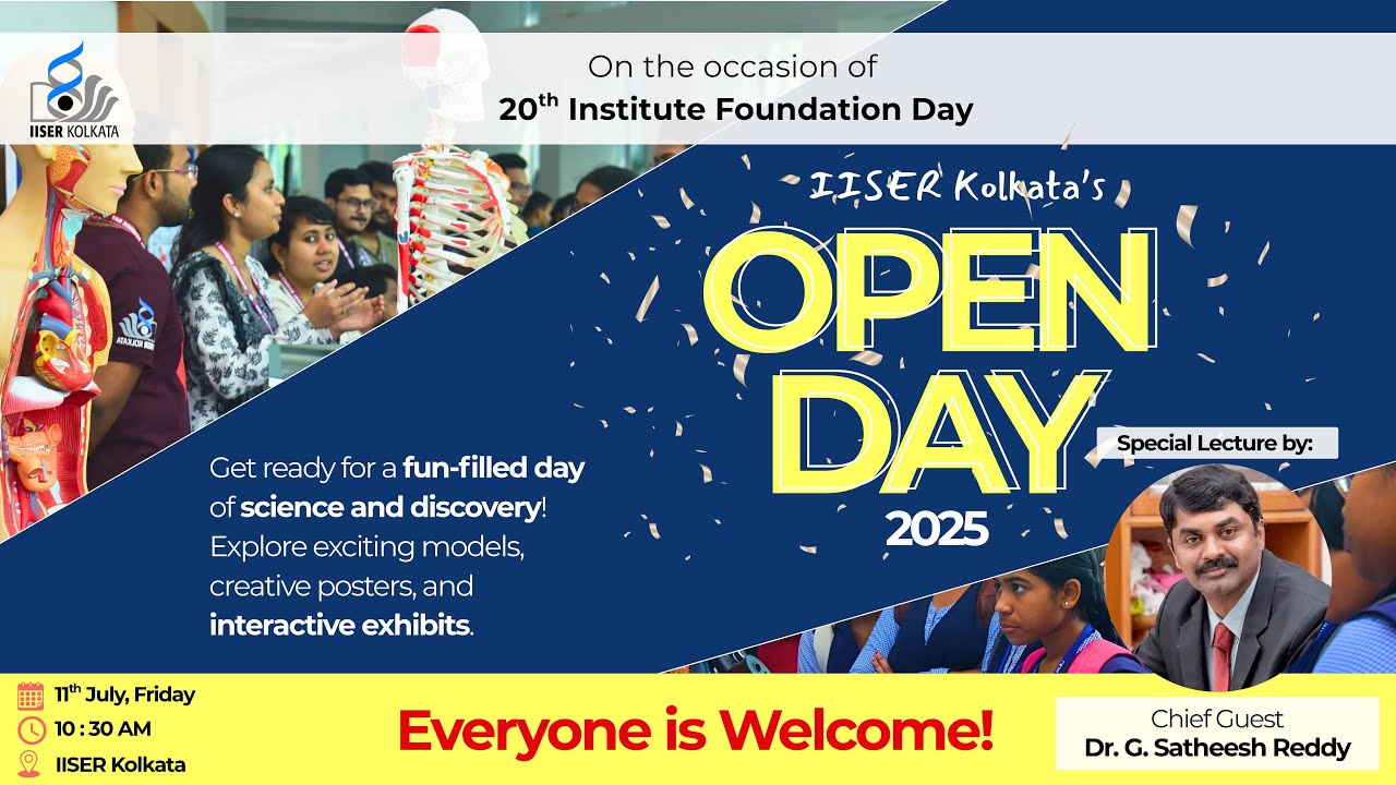 20th Institute Foundation Day | Open Day | July 11, 2025