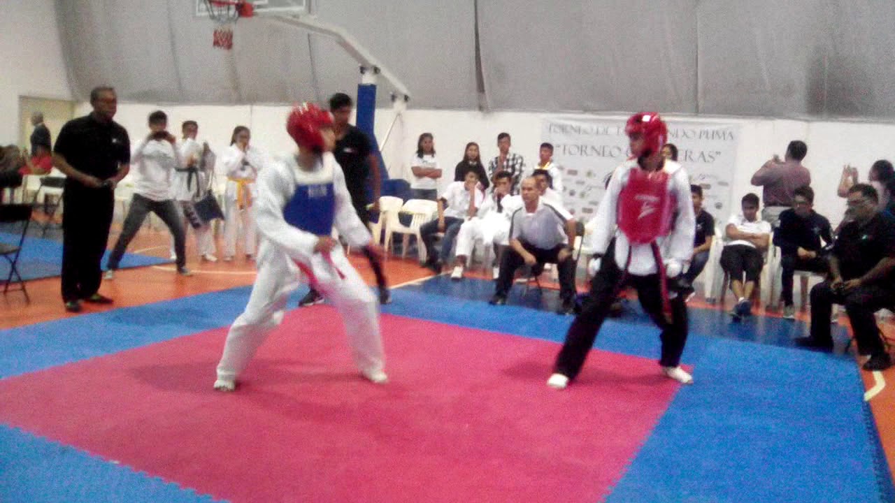 CINTA ROJA VS PUNTA NEGRA TAEKWONDO❤