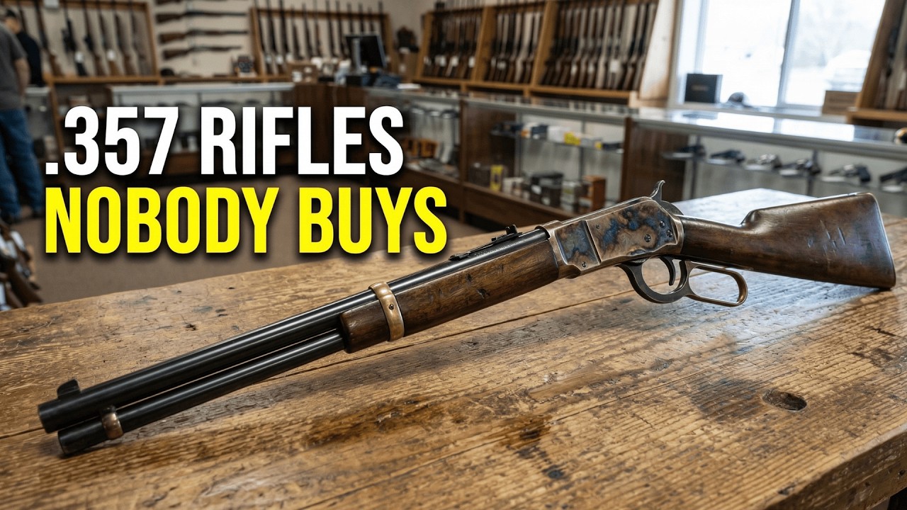 7. Рычажные винтовки калибра .357: все их игнорируют, но стреляют они лучше, чем все остальные.