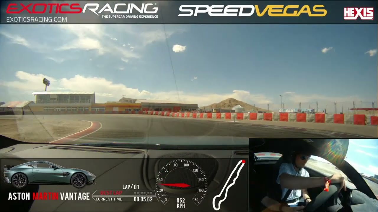 Speed Vegas - Exotics Racing - Aston Martin Vantage - Kevin Swahn