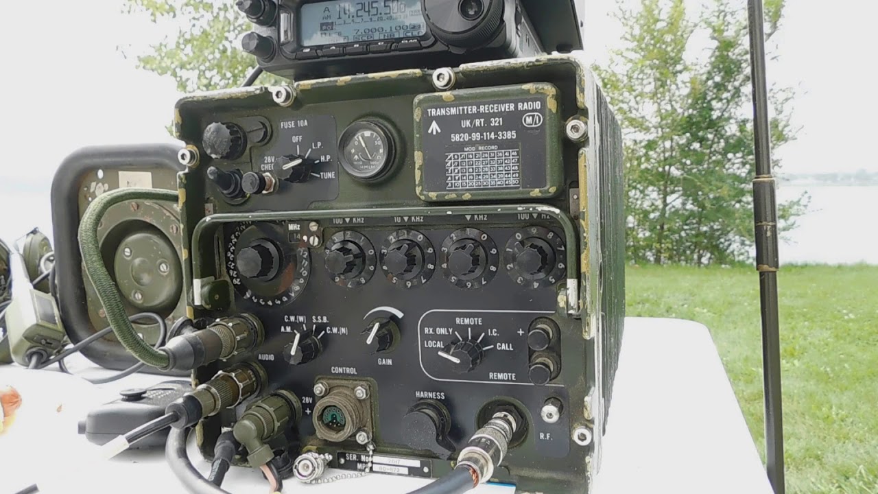 Clansman VRC-321, RT/321 on Bell Isle